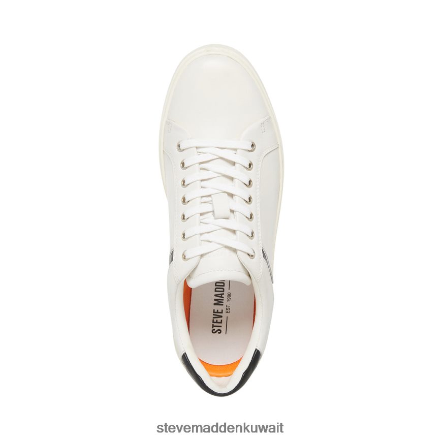 Steve Madden رجال مكورد أبيض أسود أحذية 6JPNNF909
