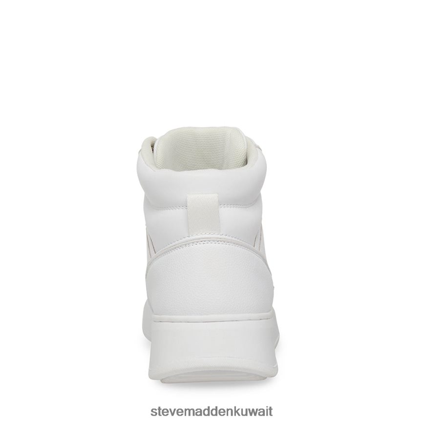 Steve Madden رجال جوردي جلد أبيض أحذية 6JPNNF923