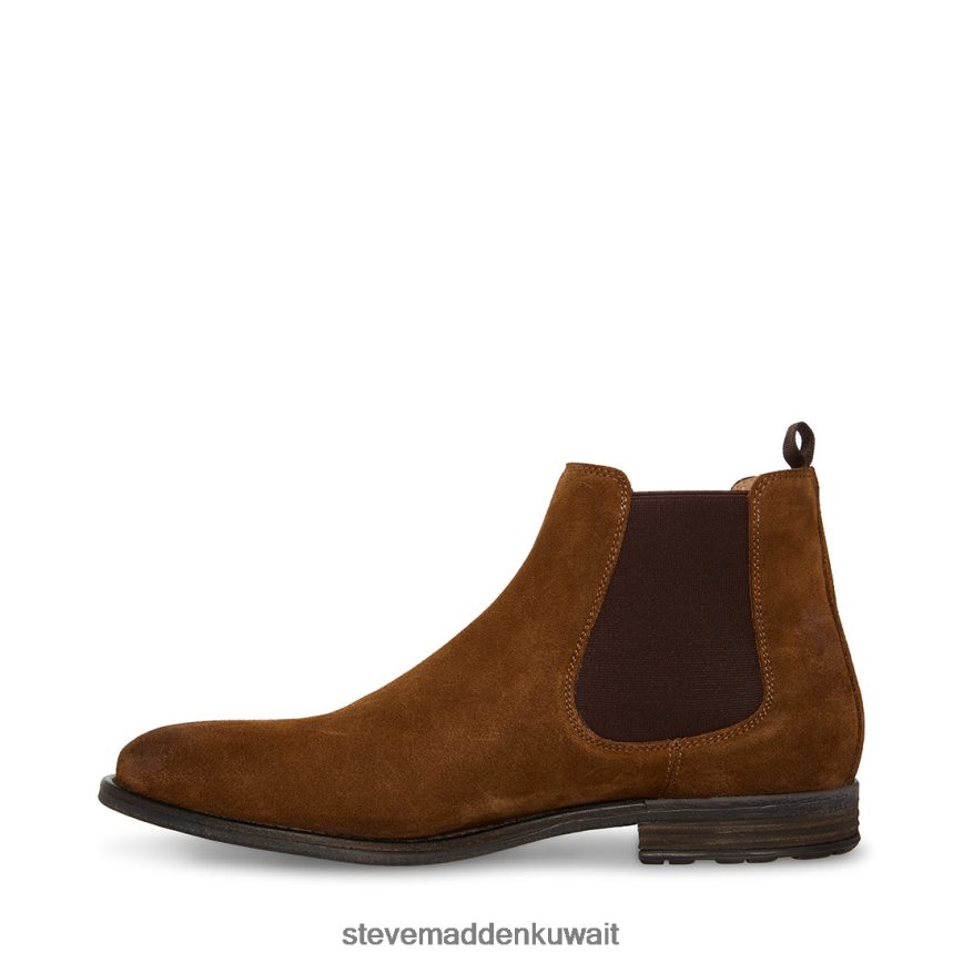 Steve Madden رجال ريتشارد من جلد الغزال كونياك أحذية 6JPNNF942