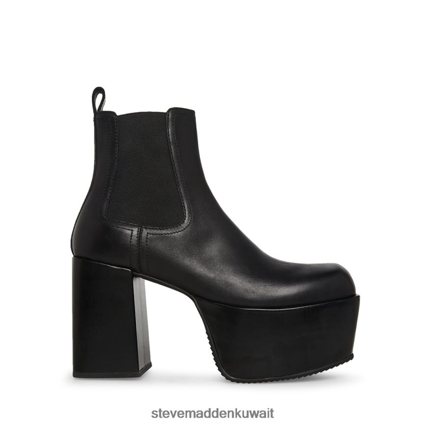 Steve Madden رجال أفعى جلد أسود أحذية 6JPNNF945