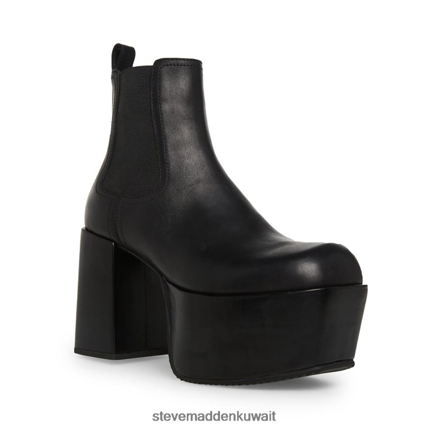 Steve Madden رجال أفعى جلد أسود أحذية 6JPNNF945