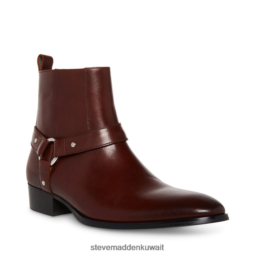 Steve Madden رجال اندفاع جلد بني أحذية 6JPNNF947