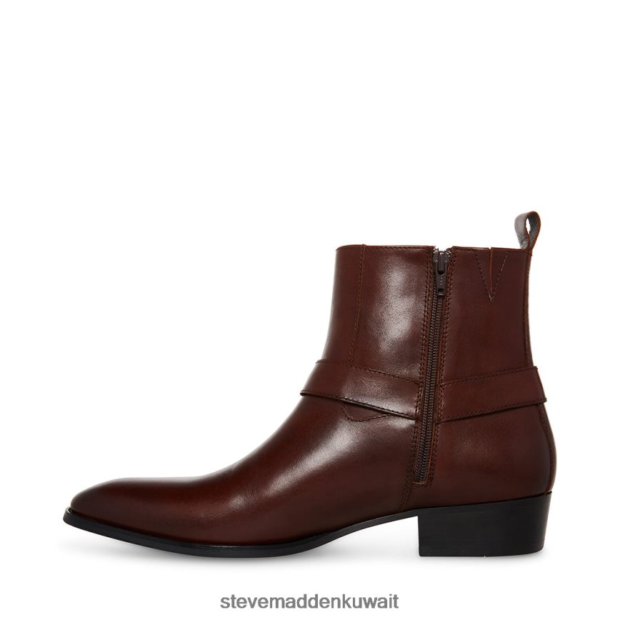 Steve Madden رجال اندفاع جلد بني أحذية 6JPNNF947