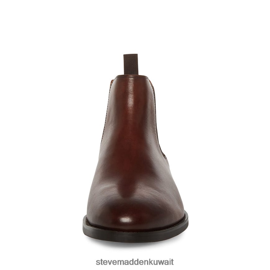 Steve Madden رجال العقيق جلد بني أحذية 6JPNNF948