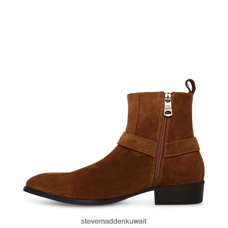 Steve Madden رجال اندفاع من جلد الغزال كونياك أحذية 6JPNNF950