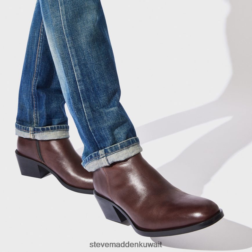 Steve Madden رجال ريتشي جلد بني أحذية 6JPNNF952