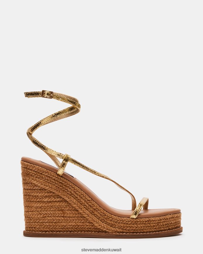 Steve Madden نحيف الصيف ذهب أحذية 6JPNNF99