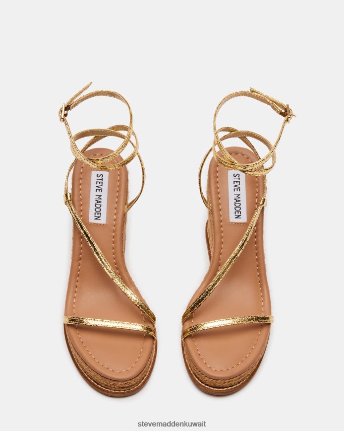 Steve Madden نحيف الصيف ذهب أحذية 6JPNNF99