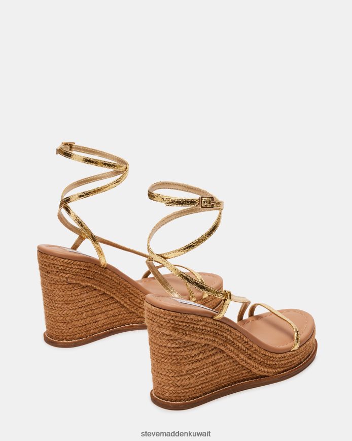 Steve Madden نحيف الصيف ذهب أحذية 6JPNNF99