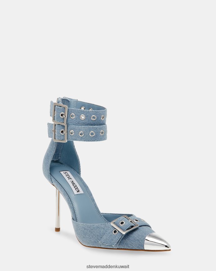 Steve Madden نحيف bex قماش الدنيم أحذية 6JPNNF515