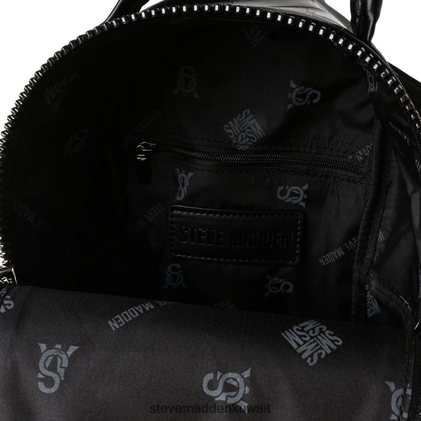 Steve Madden للجنسين تمساح bjake أسود شنطة 6JPNNF464