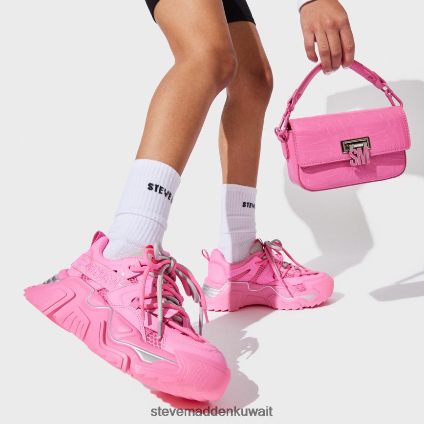 Steve Madden للجنسين com.bcoaster وردي فاقع شنطة 6JPNNF373