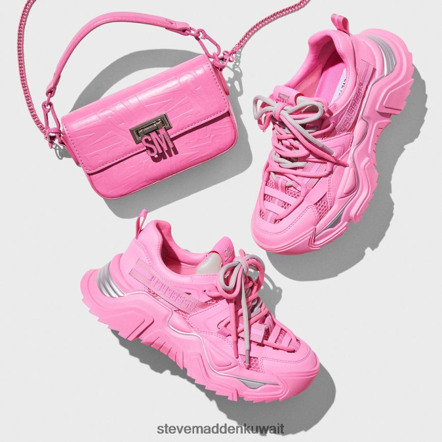 Steve Madden للجنسين com.bcoaster وردي فاقع شنطة 6JPNNF373