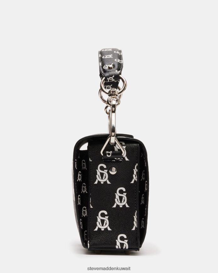 Steve Madden للجنسين com.bkinder أسود أبيض شنطة 6JPNNF357