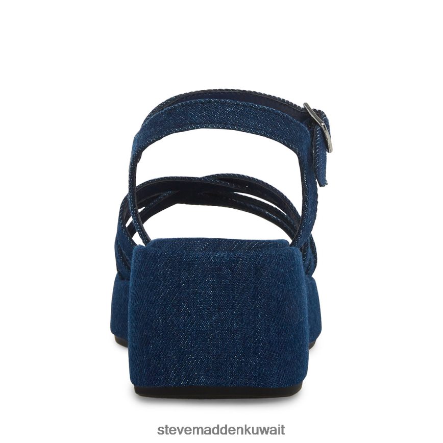 Steve Madden أطفال com.jcrazy قماش الدنيم أحذية 6JPNNF1148