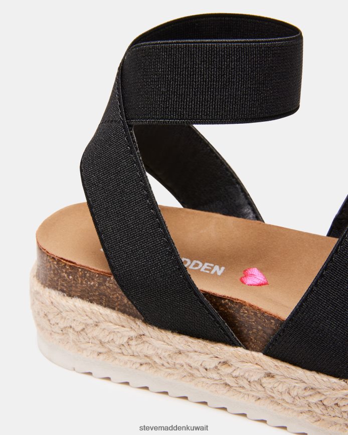 Steve Madden أطفال com.jkimmie أسود أحذية 6JPNNF1161