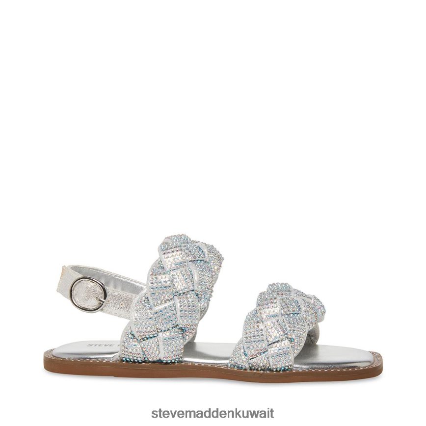 Steve Madden أطفال com.jnewbie فضة أحذية 6JPNNF1093