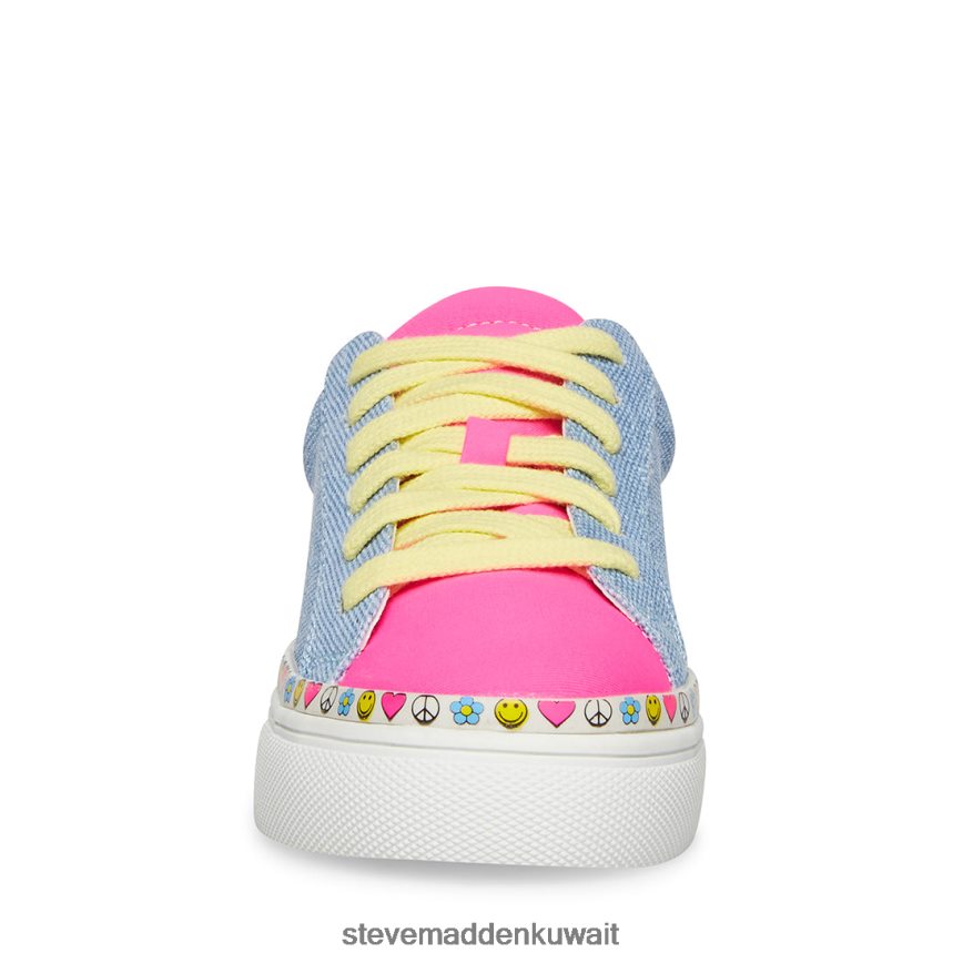 Steve Madden أطفال com.jvibez قماش الدنيم أحذية 6JPNNF1121