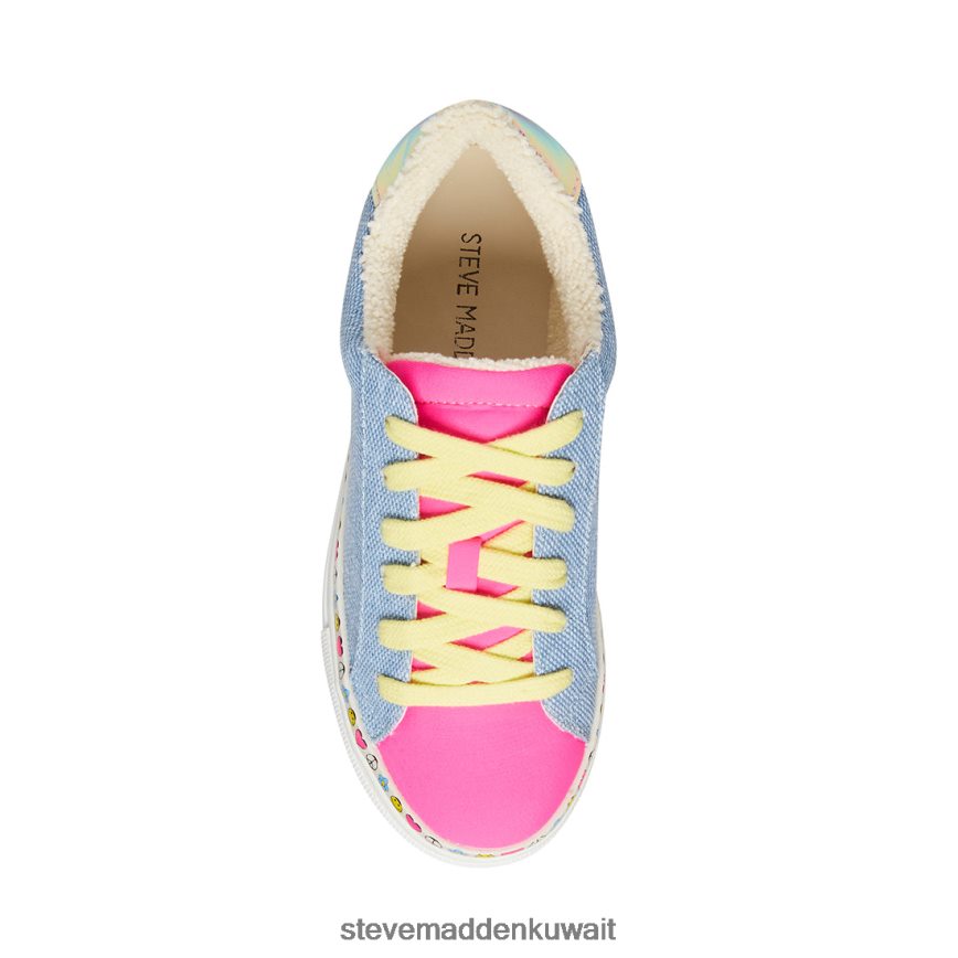 Steve Madden أطفال com.jvibez قماش الدنيم أحذية 6JPNNF1121
