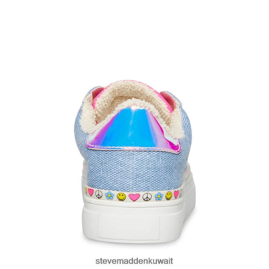 Steve Madden أطفال com.jvibez قماش الدنيم أحذية 6JPNNF1121