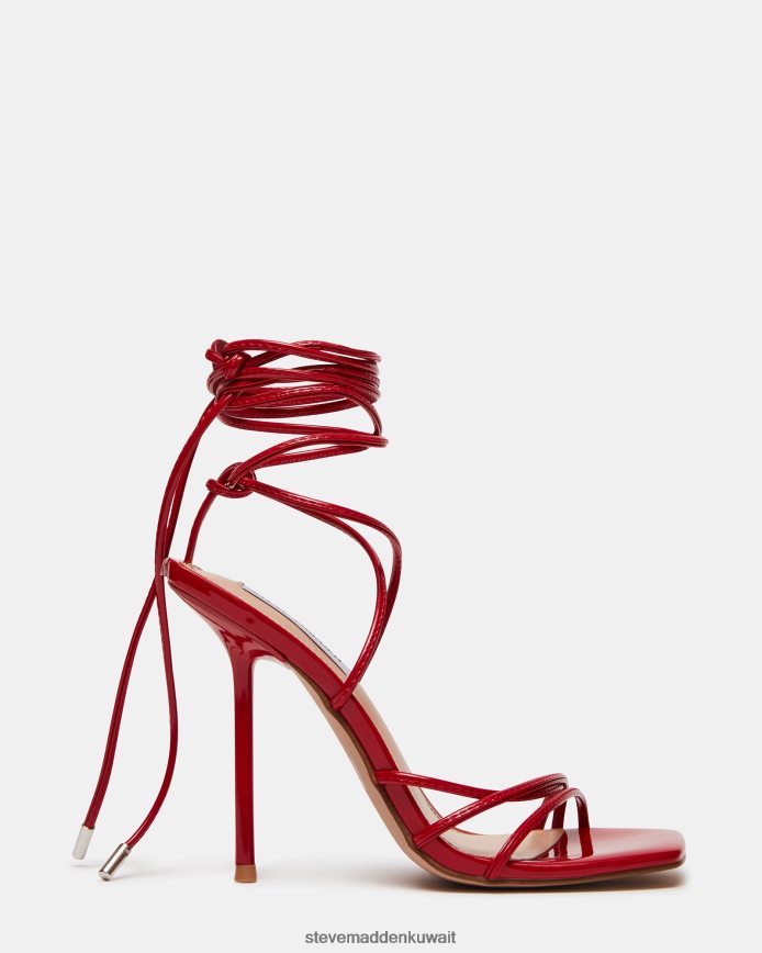 Steve Madden نحيف evita براءة اختراع حمراء أحذية 6JPNNF506