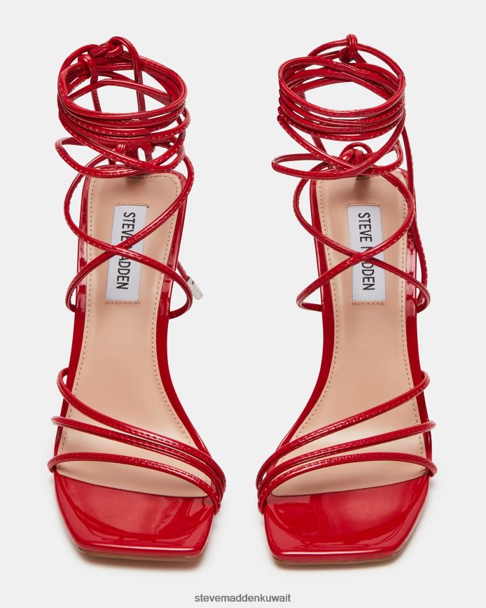 Steve Madden نحيف evita براءة اختراع حمراء أحذية 6JPNNF506