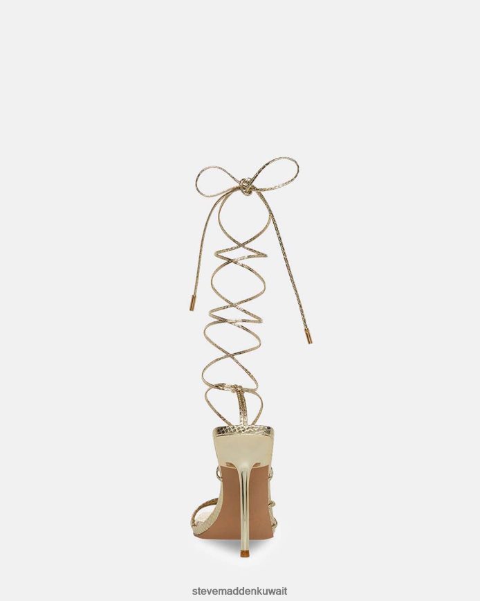 Steve Madden نحيف evita ثعبان الذهب أحذية 6JPNNF553