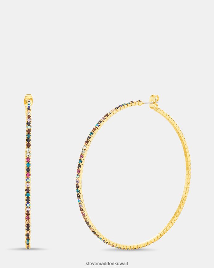 Steve Madden للجنسين hoopcrys قوس قزح متعدد ملحق 6JPNNF805