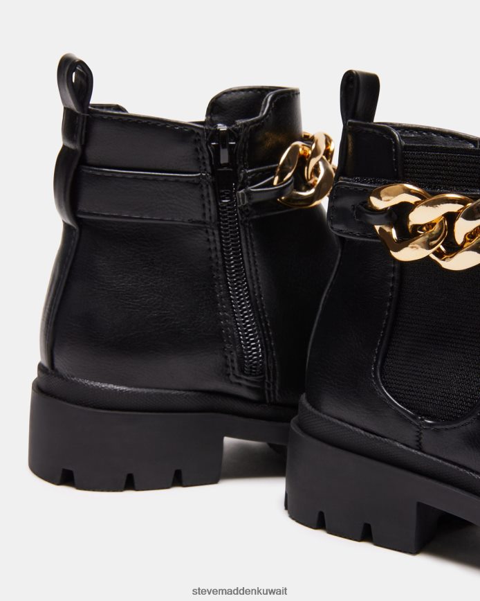 Steve Madden أطفال jamuletc أسود أحذية 6JPNNF1125