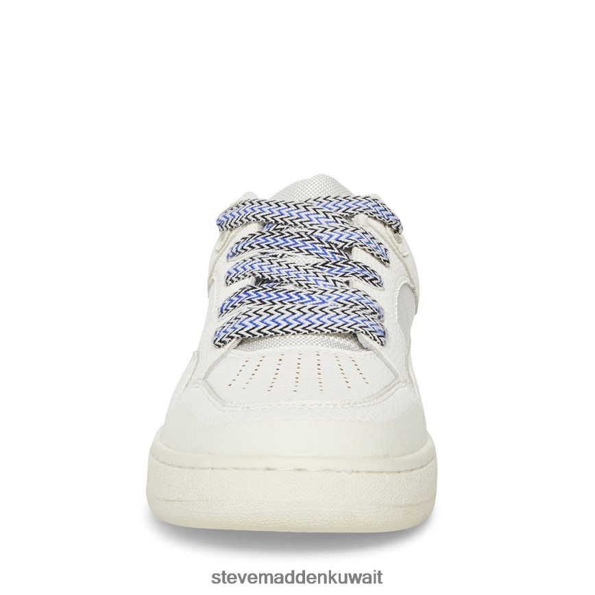 Steve Madden رجال jayme جلد أبيض أحذية 6JPNNF913