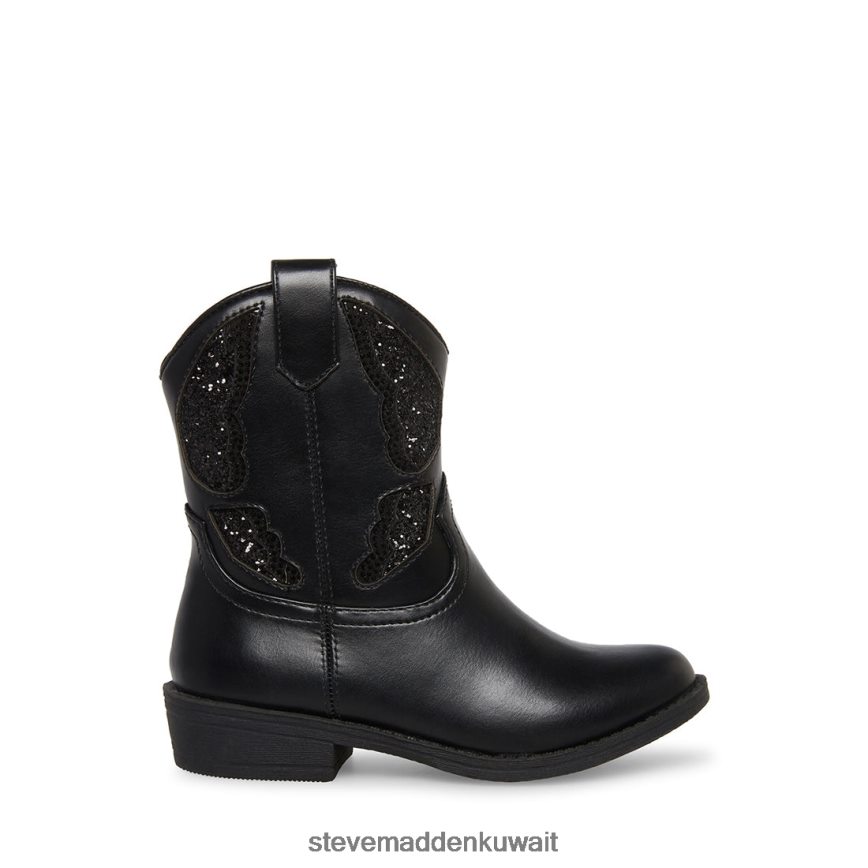 Steve Madden أطفال jhayward أسود أحذية 6JPNNF1169