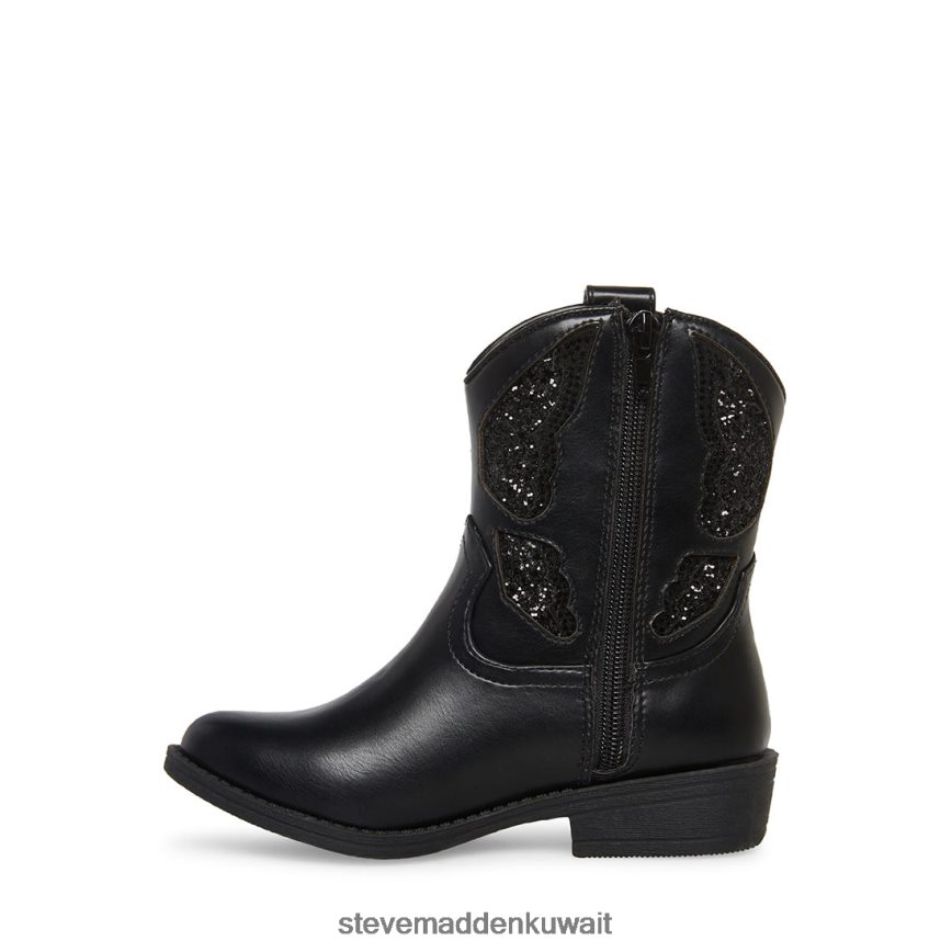Steve Madden أطفال jhayward أسود أحذية 6JPNNF1169