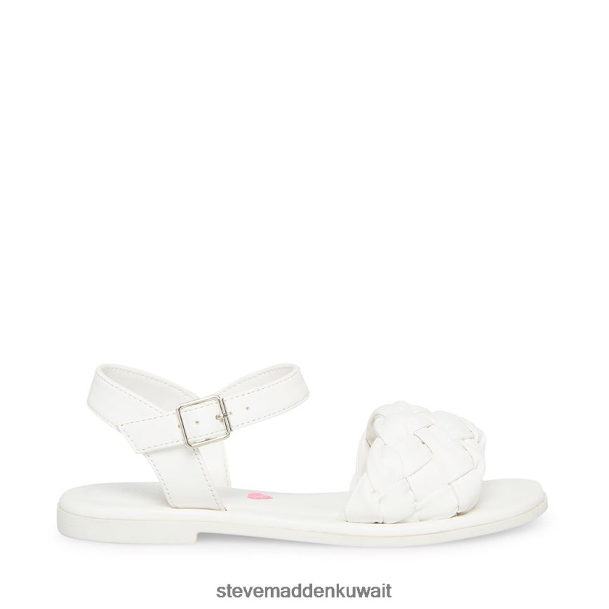 Steve Madden أطفال jkarina أبيض أحذية 6JPNNF1129