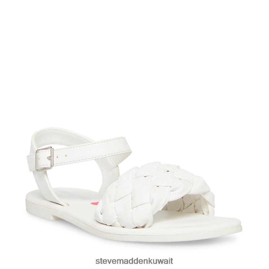 Steve Madden أطفال jkarina أبيض أحذية 6JPNNF1129