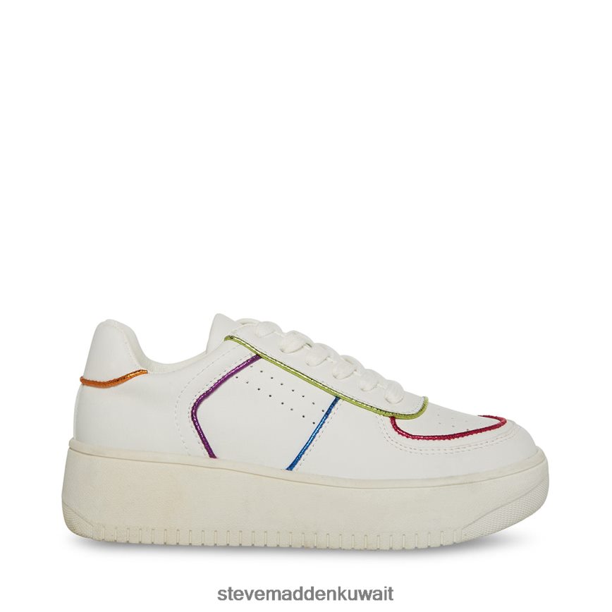 Steve Madden أطفال jperrin أبيض متعدد أحذية 6JPNNF1155