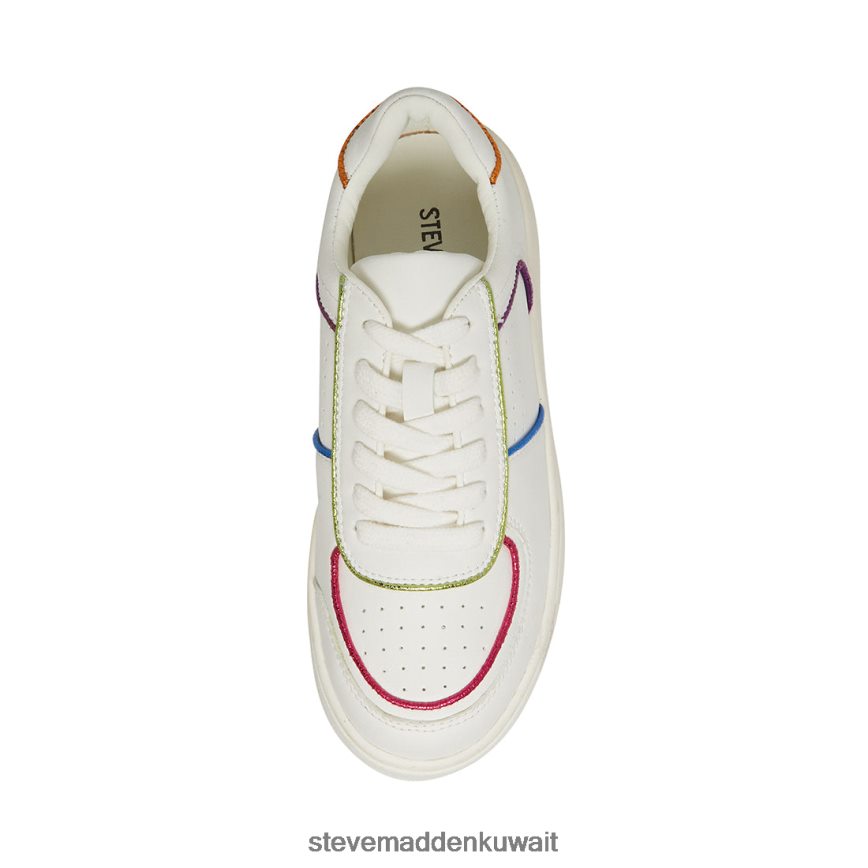 Steve Madden أطفال jperrin أبيض متعدد أحذية 6JPNNF1155
