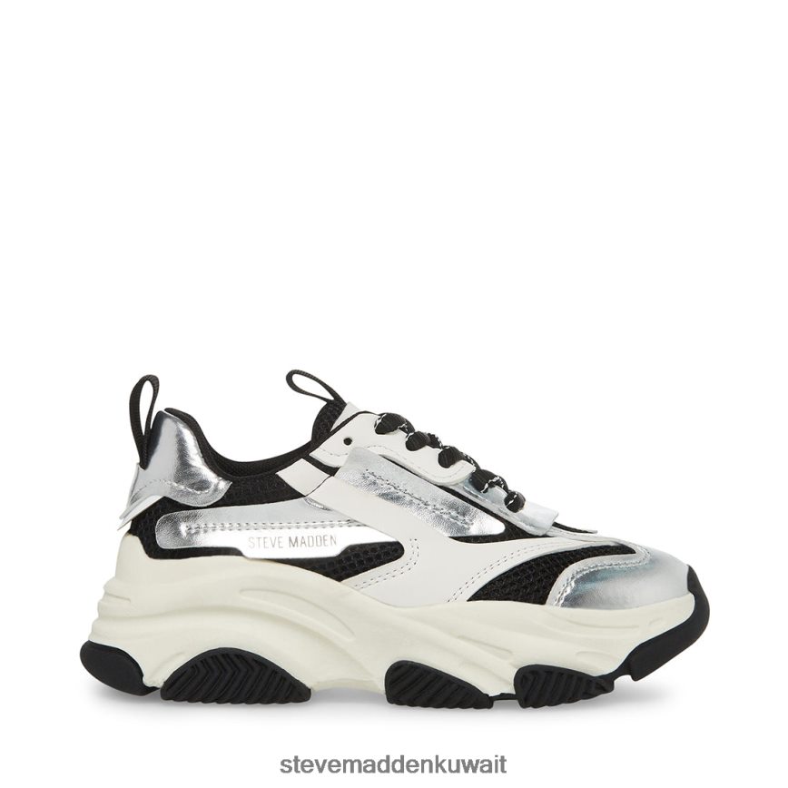Steve Madden أطفال jposses متعددة الفضة أحذية 6JPNNF1095