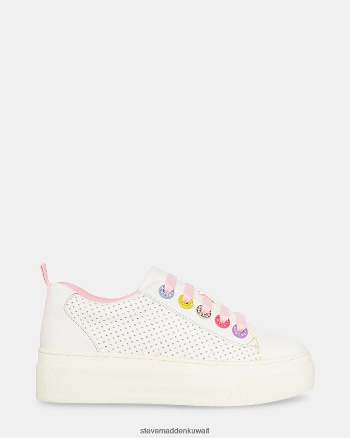 Steve Madden أطفال jqueenn أبيض أحذية 6JPNNF1110