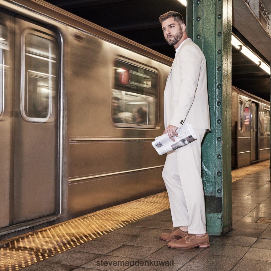 Steve Madden رجال kacion تان الجلود أحذية 6JPNNF1026