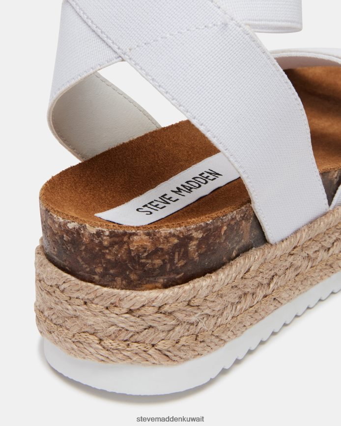 Steve Madden نحيف kimmie أبيض أحذية 6JPNNF19