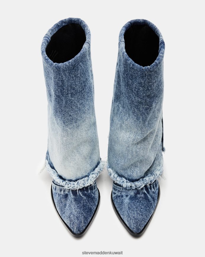 Steve Madden نحيف livvy قماش الدنيم أحذية 6JPNNF523