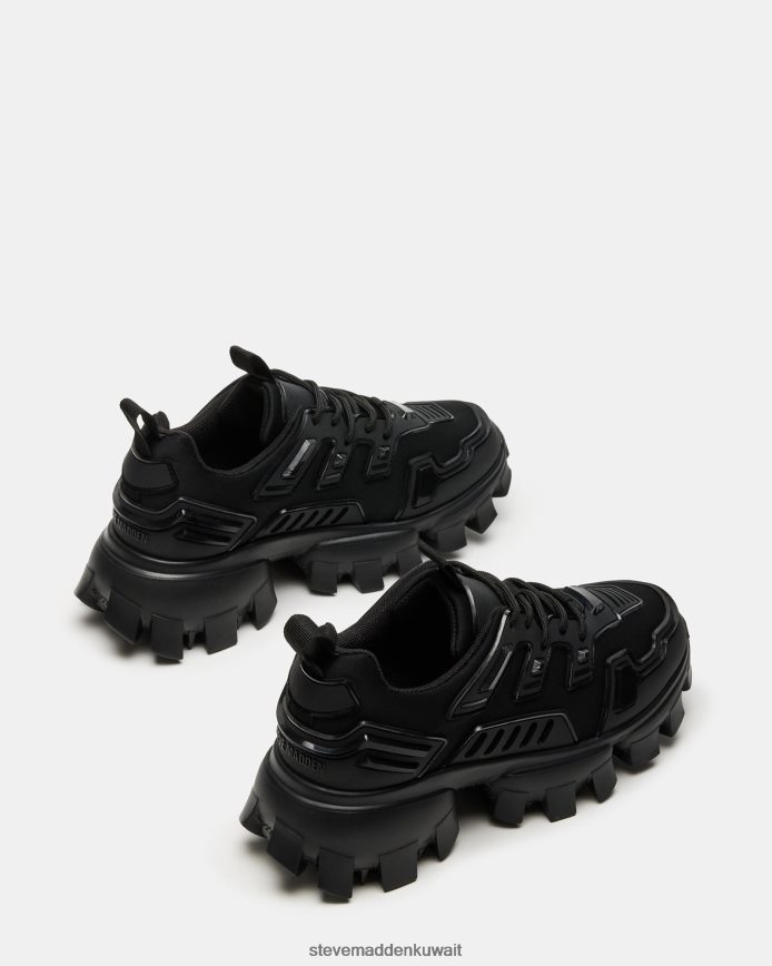 Steve Madden نحيف ponced أسود أحذية 6JPNNF261