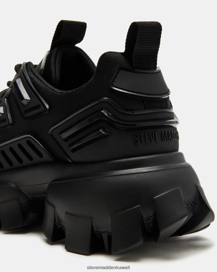Steve Madden نحيف ponced أسود أحذية 6JPNNF261