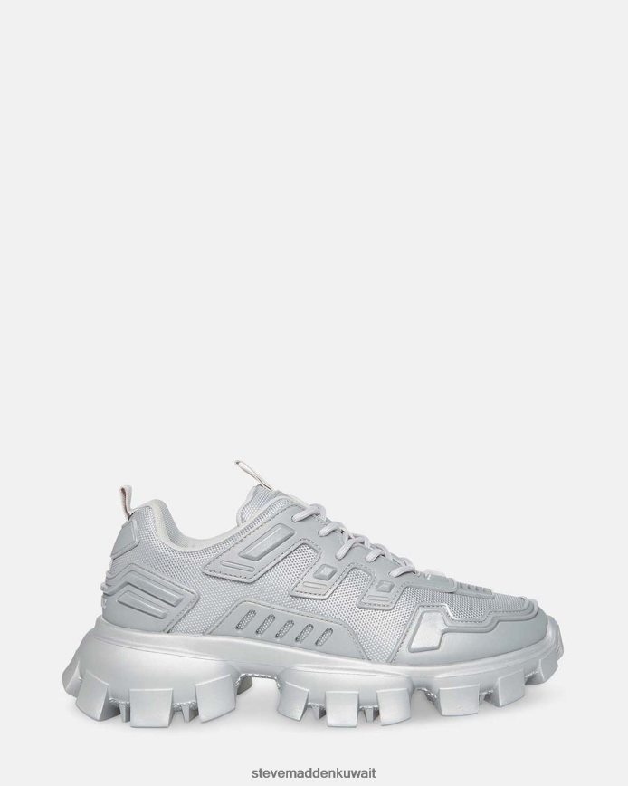 Steve Madden نحيف ponced فضة أحذية 6JPNNF273