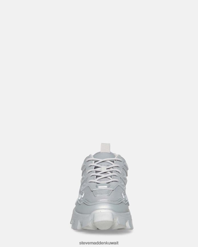 Steve Madden نحيف ponced فضة أحذية 6JPNNF273