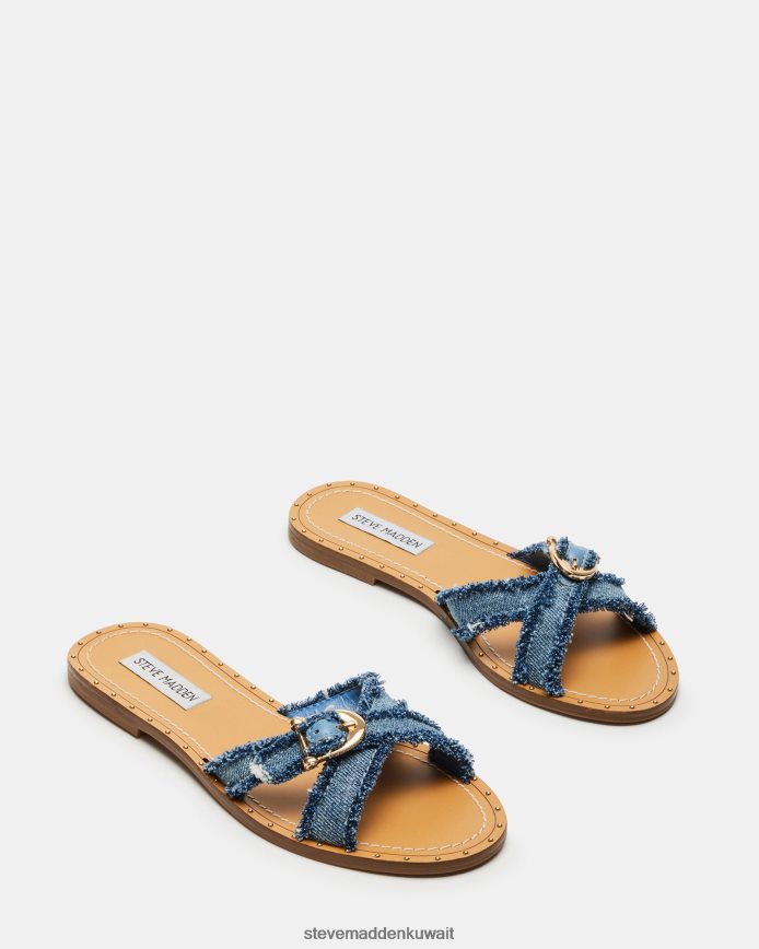 Steve Madden نحيف rizz قماش الدنيم أحذية 6JPNNF94