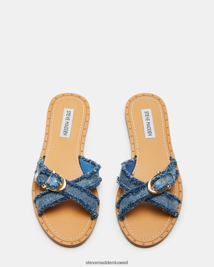 Steve Madden نحيف rizz قماش الدنيم أحذية 6JPNNF94