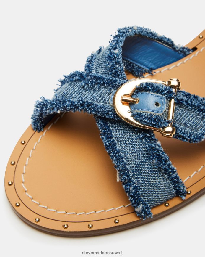 Steve Madden نحيف rizz قماش الدنيم أحذية 6JPNNF94