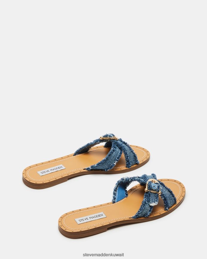 Steve Madden نحيف rizz قماش الدنيم أحذية 6JPNNF94