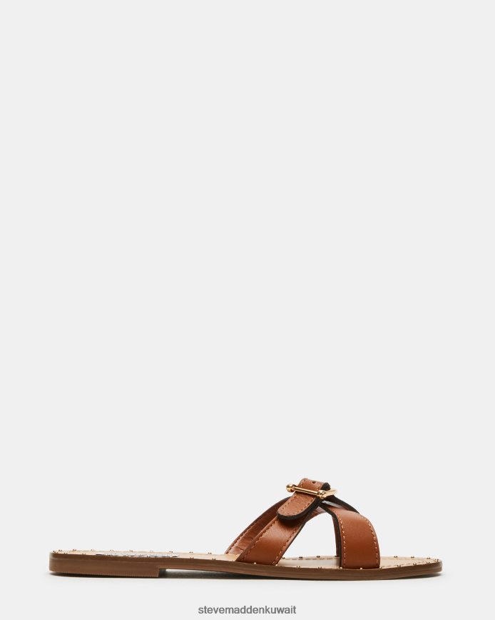 Steve Madden نحيف rizz جلد الكونياك أحذية 6JPNNF95